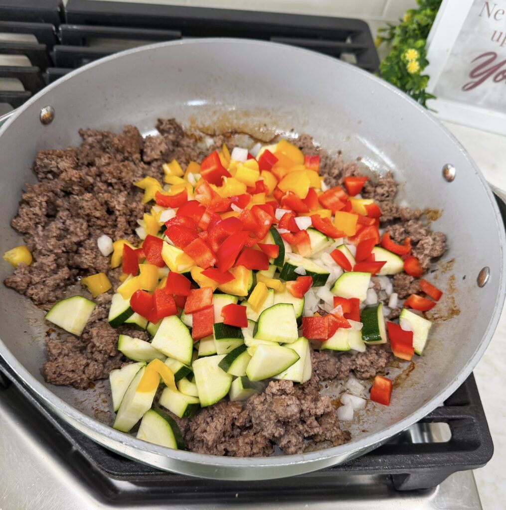 easy mexican taco skillet