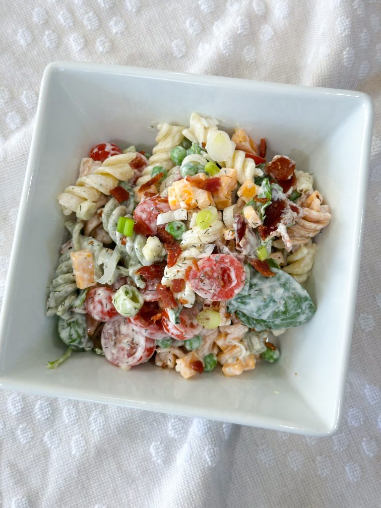 ranch bacon pasta salad