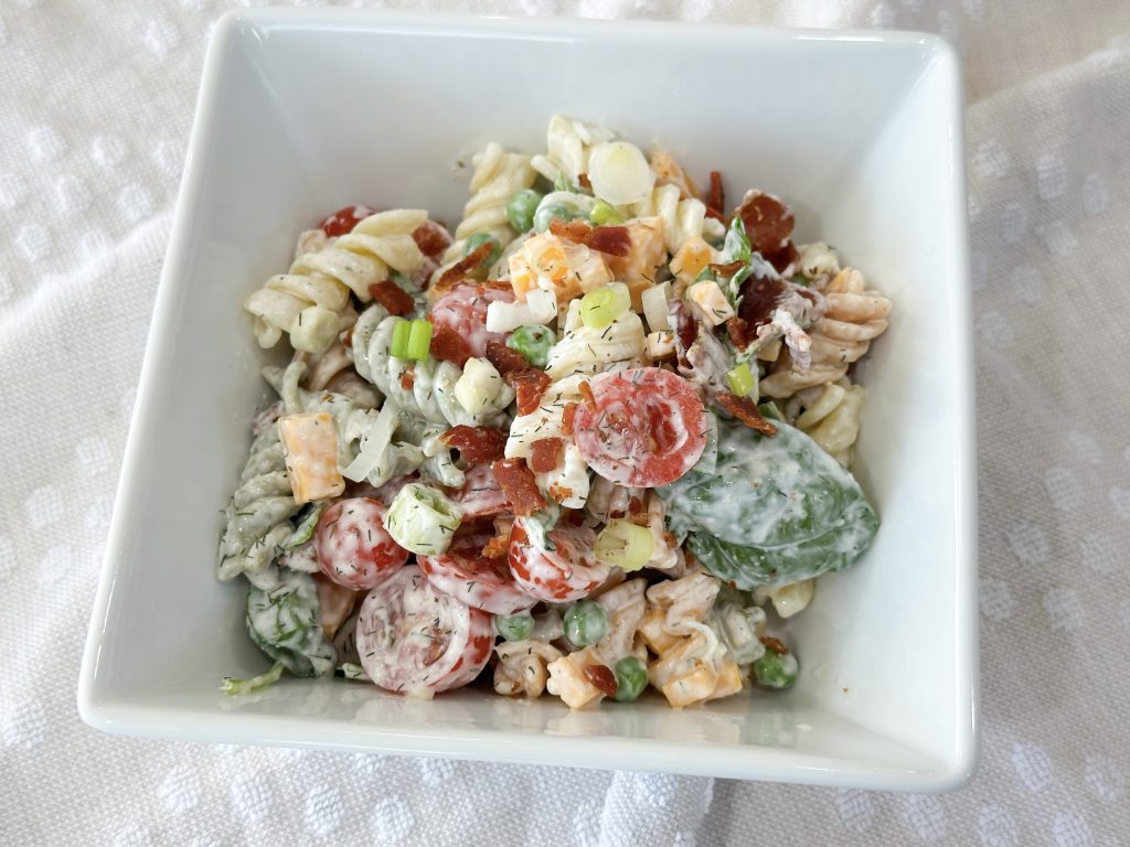 ranch bacon pasta salad