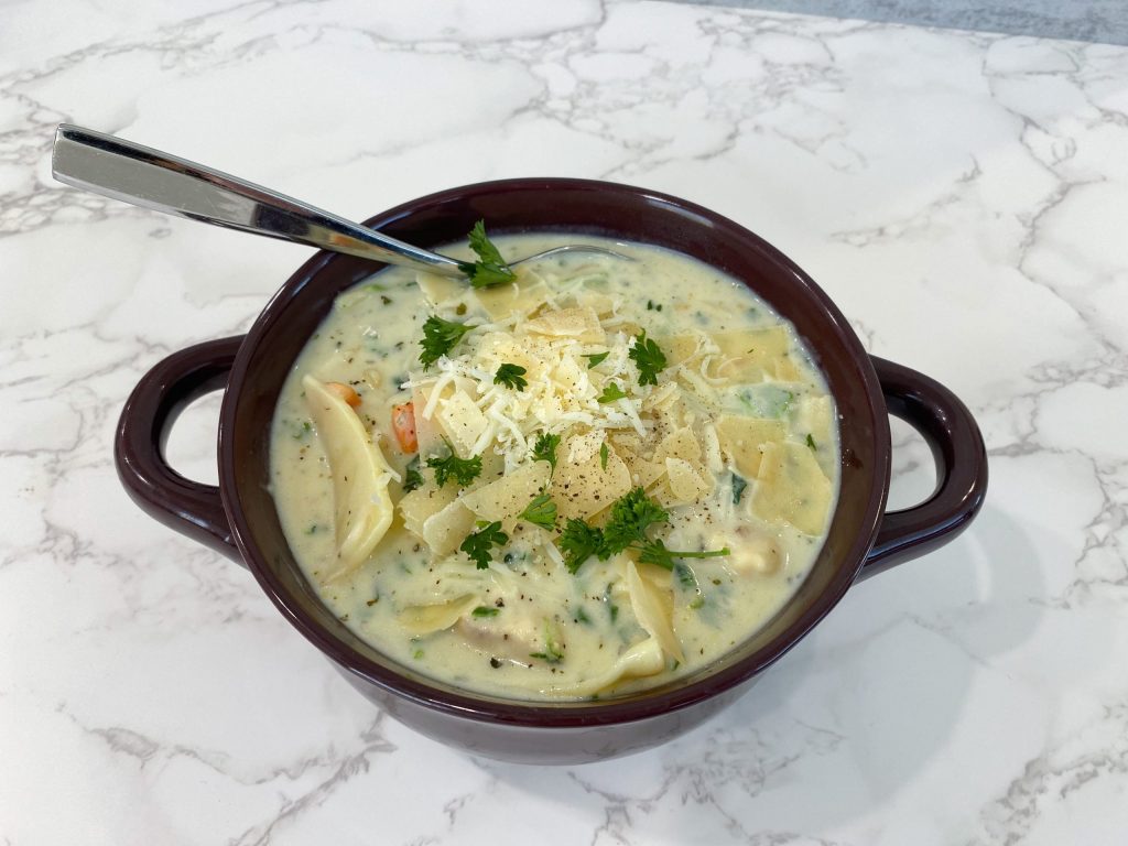 one pot white chicken lasagna soup