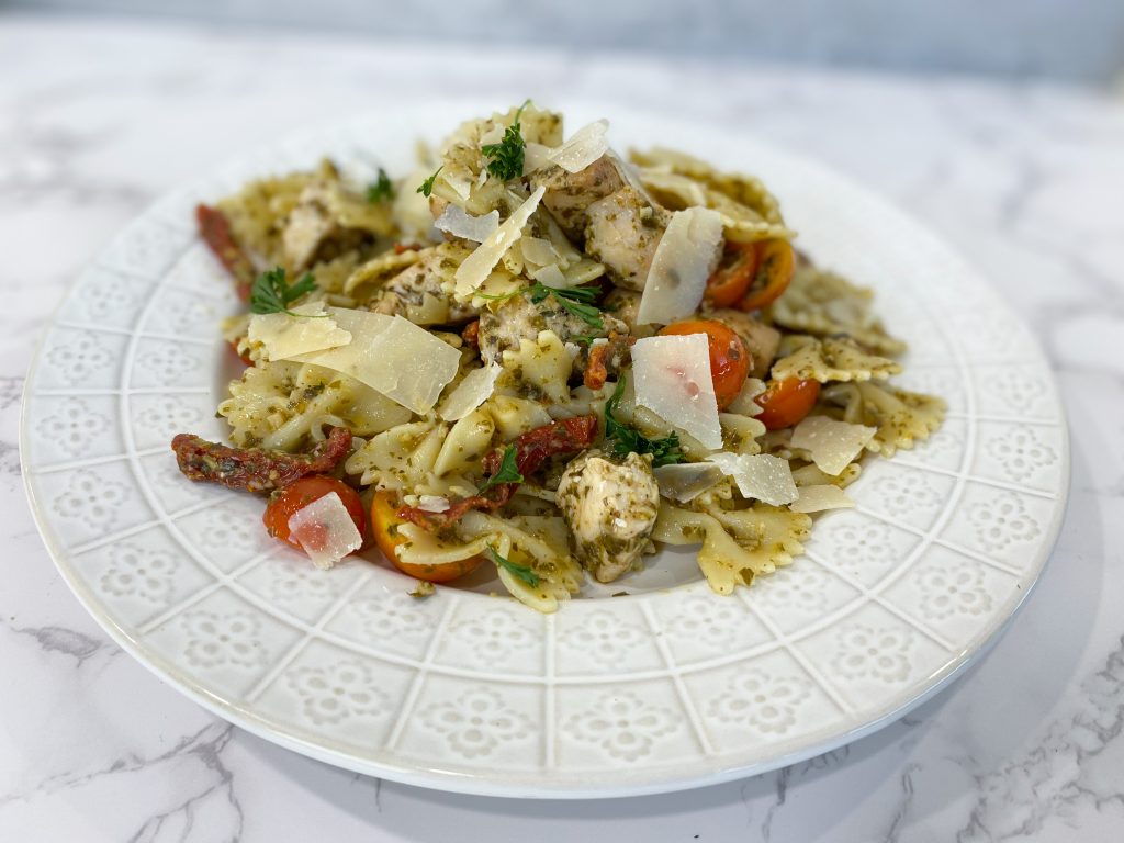 sun-dried tomato chicken pasta