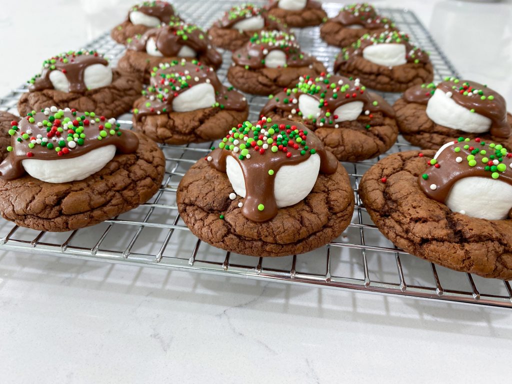 hot cocoa cookies