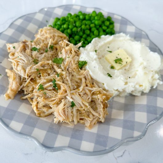 slow cooker chicken and gravy