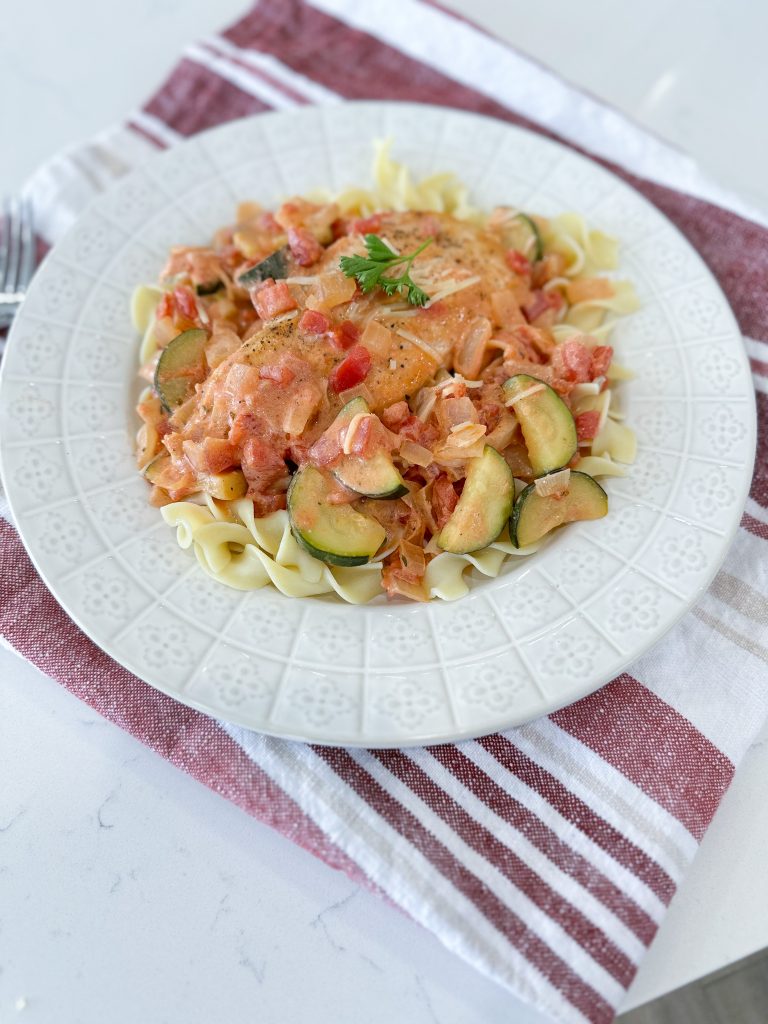 creamy chicken skillet