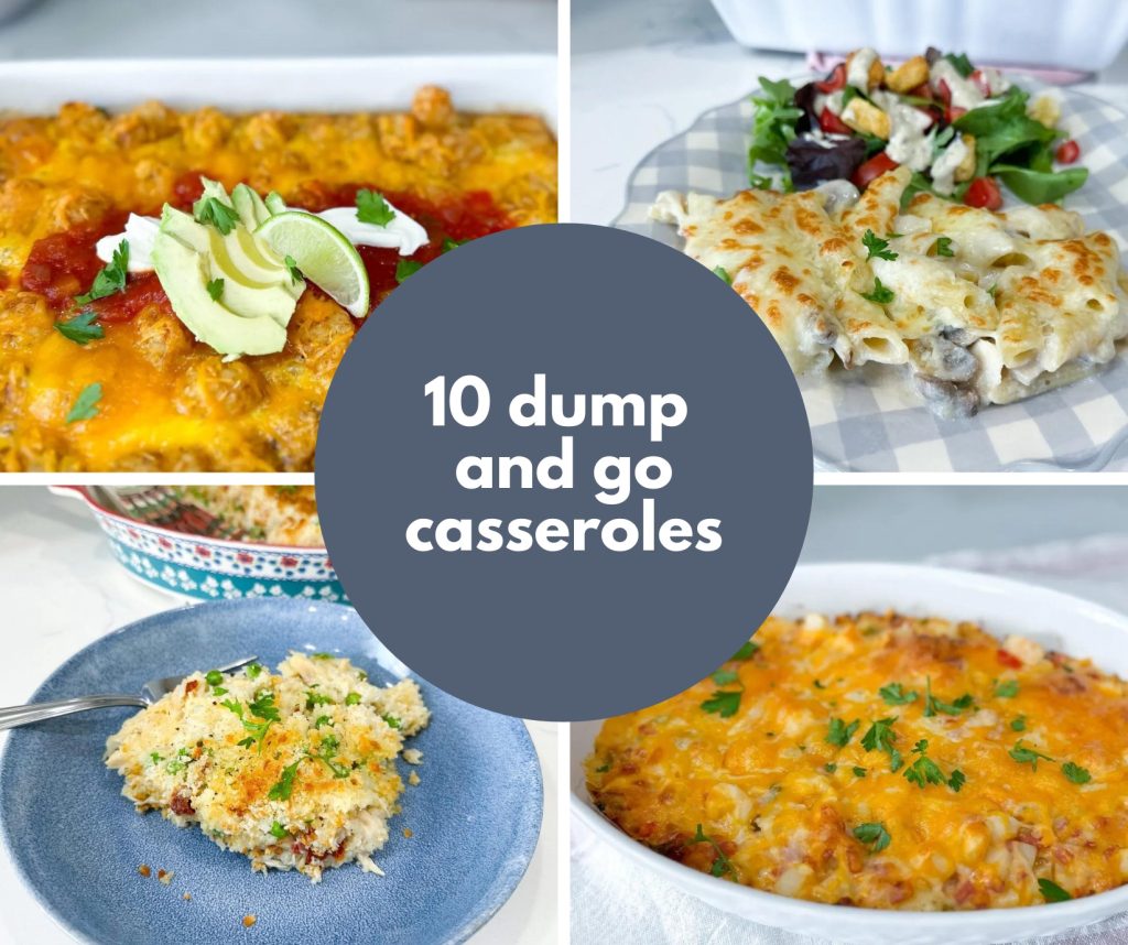 dump and go casseroles