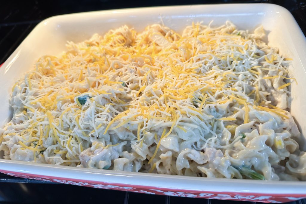 Dump and Go Chicken Noodle Casserole