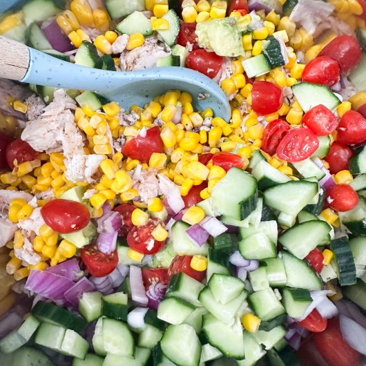 Avocado corn salad