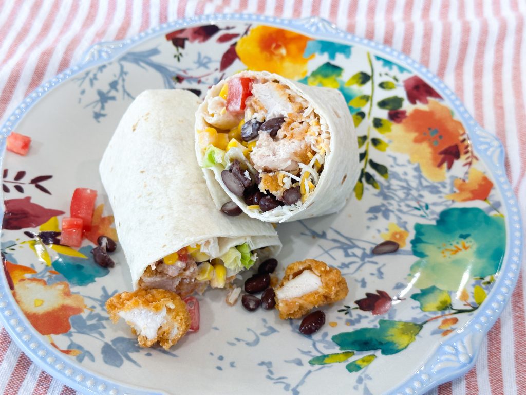 southwest chicken wrap