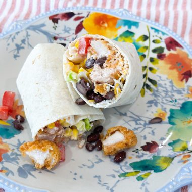 southwest chicken wrap