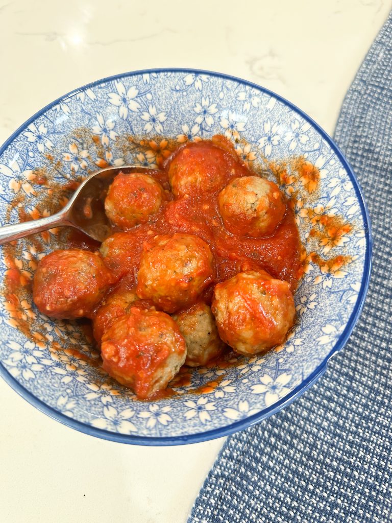 meatball sliders with sauce