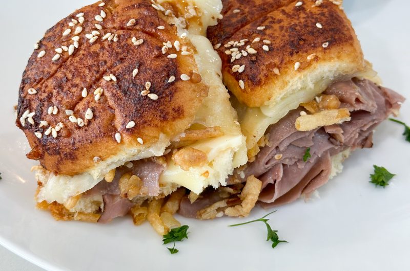 French dip sliders