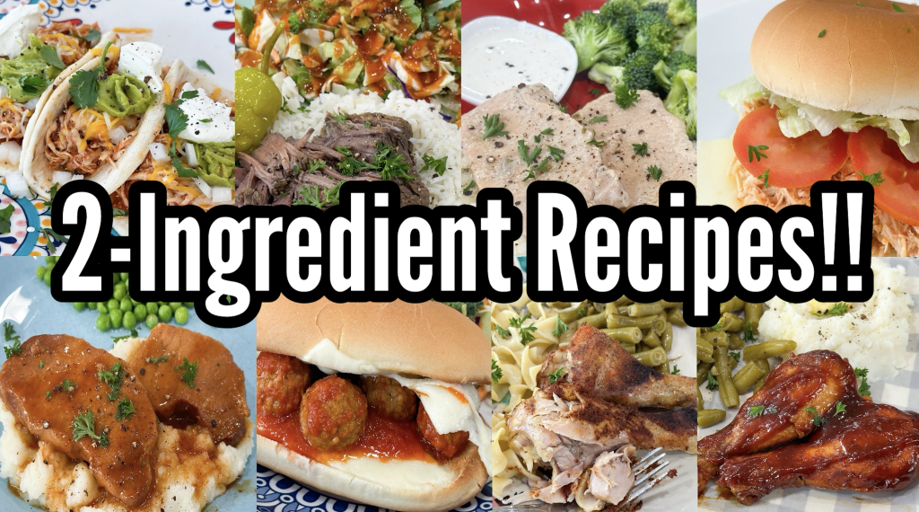 2 ingredient recipes