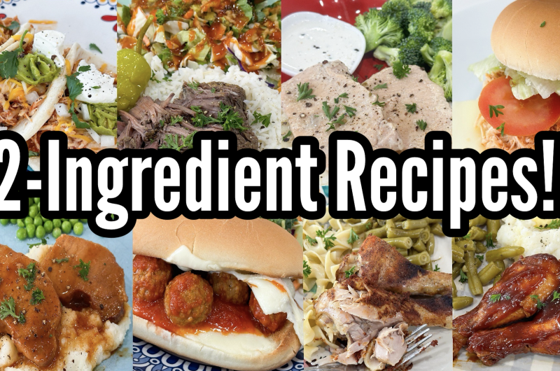 2 ingredient recipes