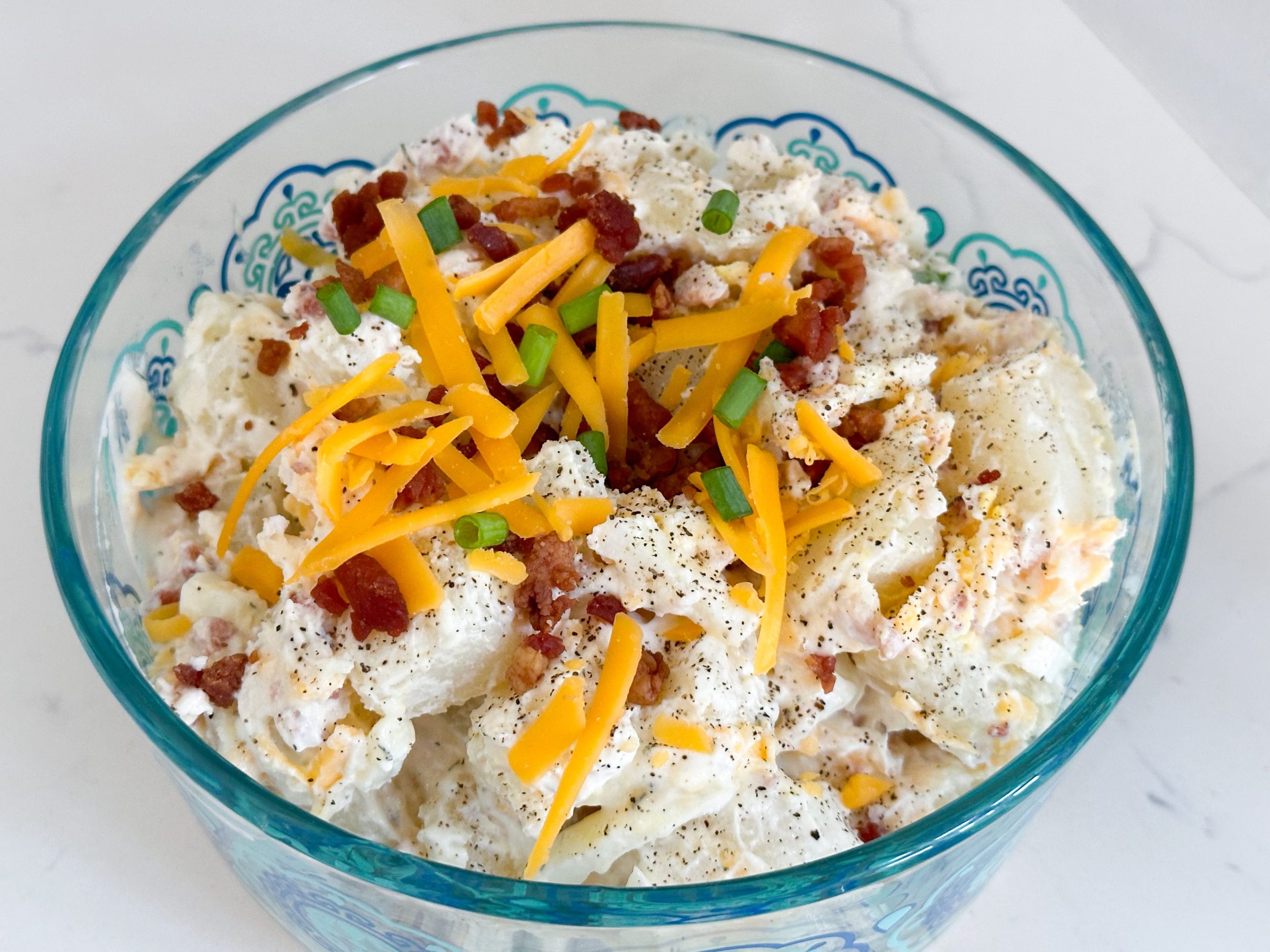 Baked potato salad recipe