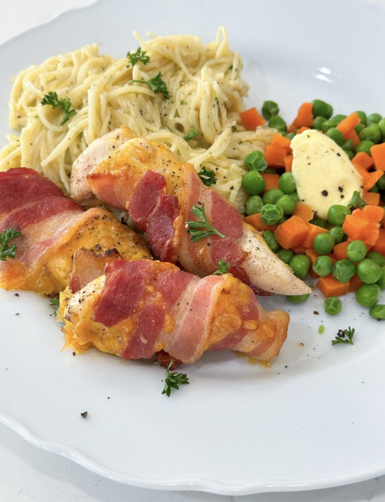 bacon wrapped chicken