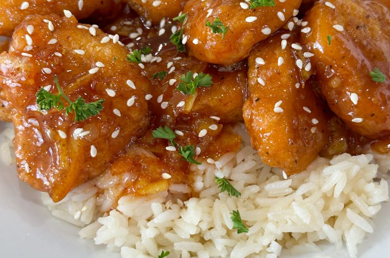 3-Ingredient Orange Chicken