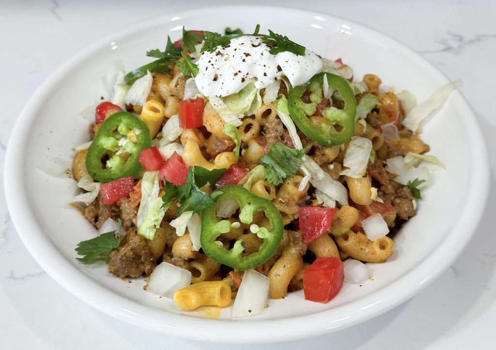 3 ingredient taco mac