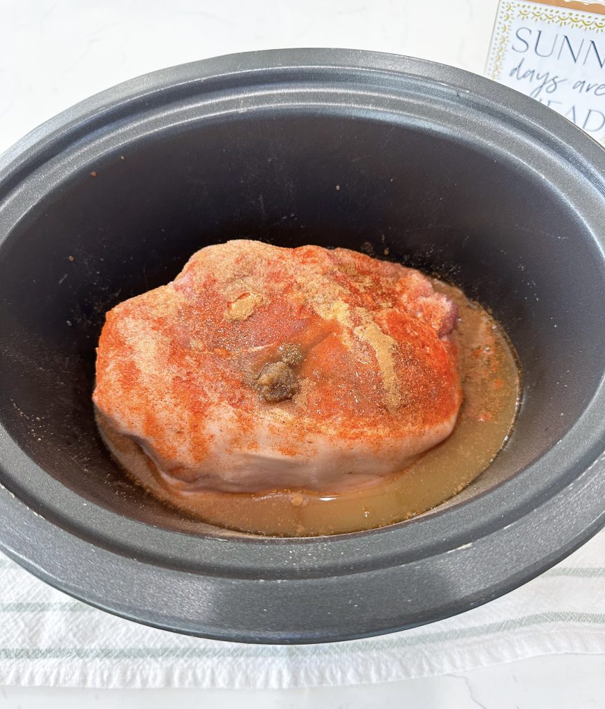 slow cooker apple cider pulled pork