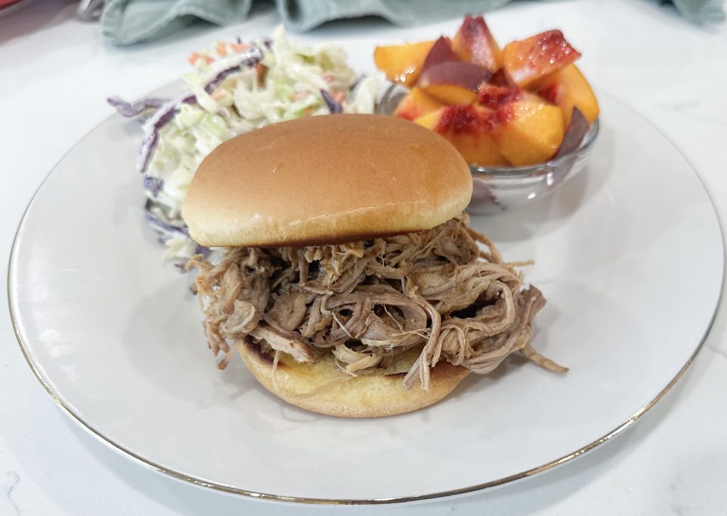 slow cooker apple cider pulled pork