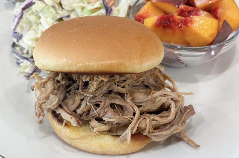 slow cooker apple cider pulled pork