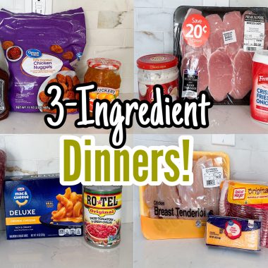 3-Ingredient Dinners