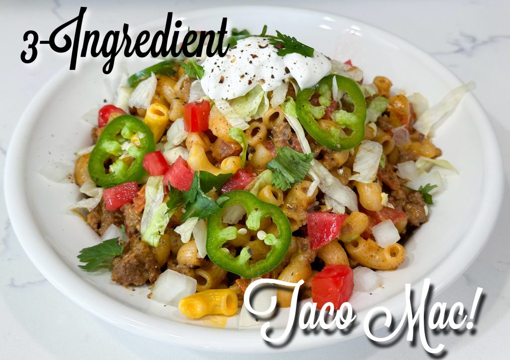 3 ingredient taco mac