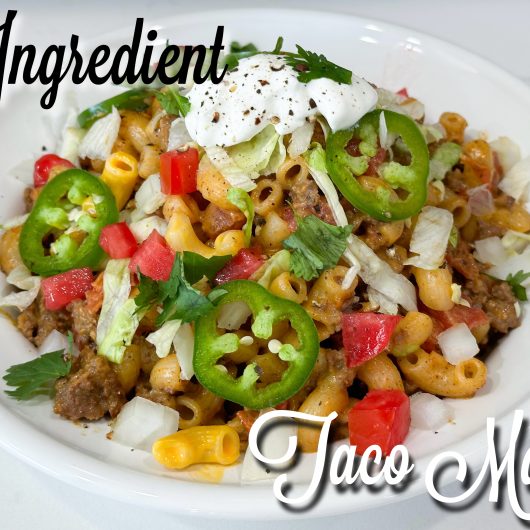 3 ingredient taco mac