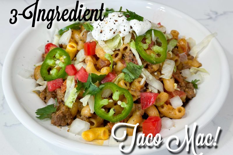 3 Ingredient Taco Mac