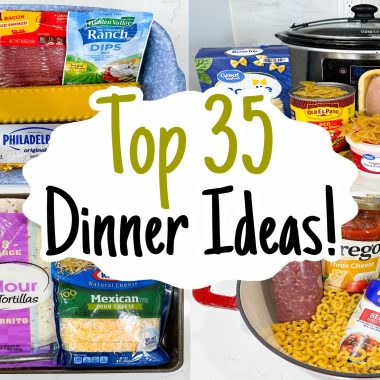 top 35 dinner ideas