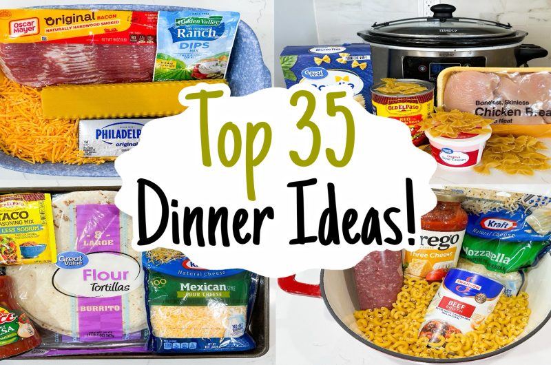 top 35 dinner ideas