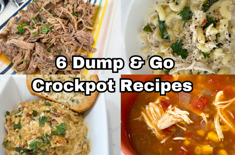 6 Dump and Go Crockpot recipes