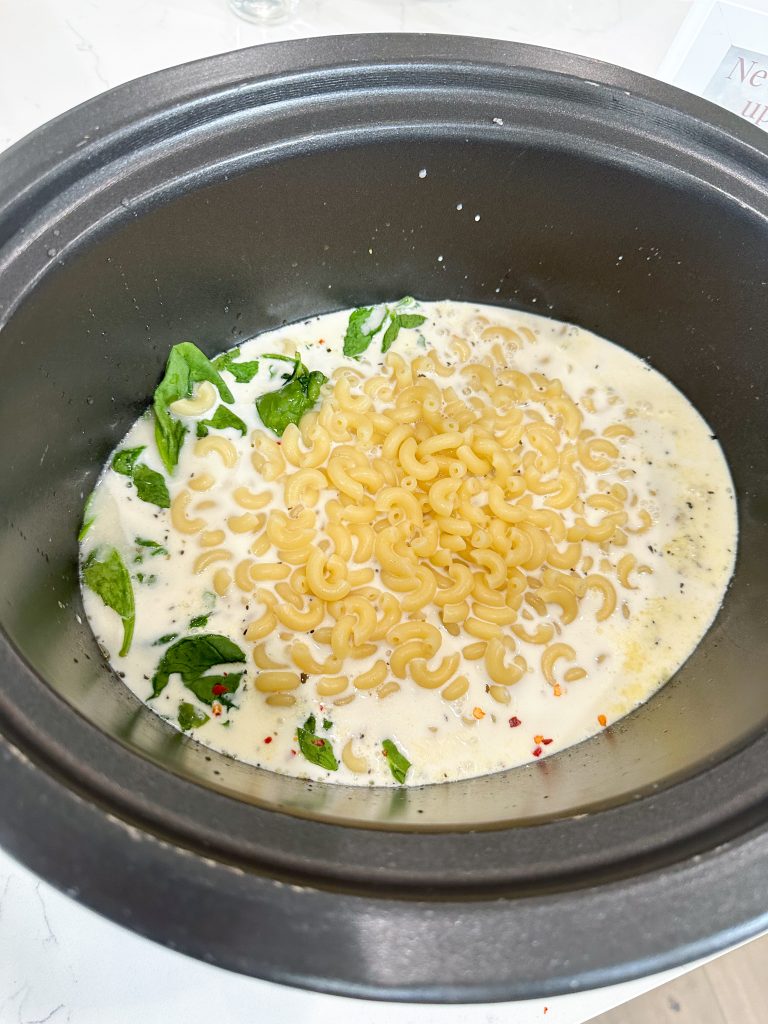 slow cooker Italian chicken noodle soup