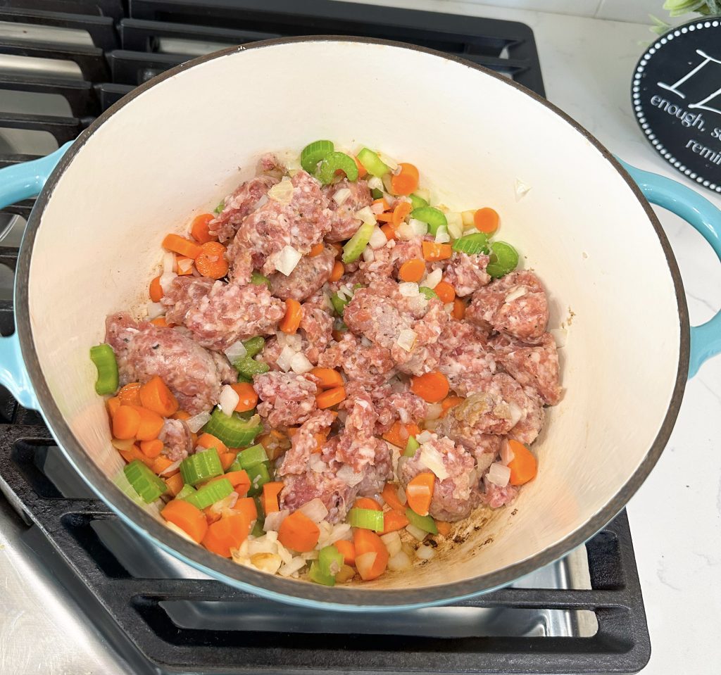 one-pot Italian sausage soup