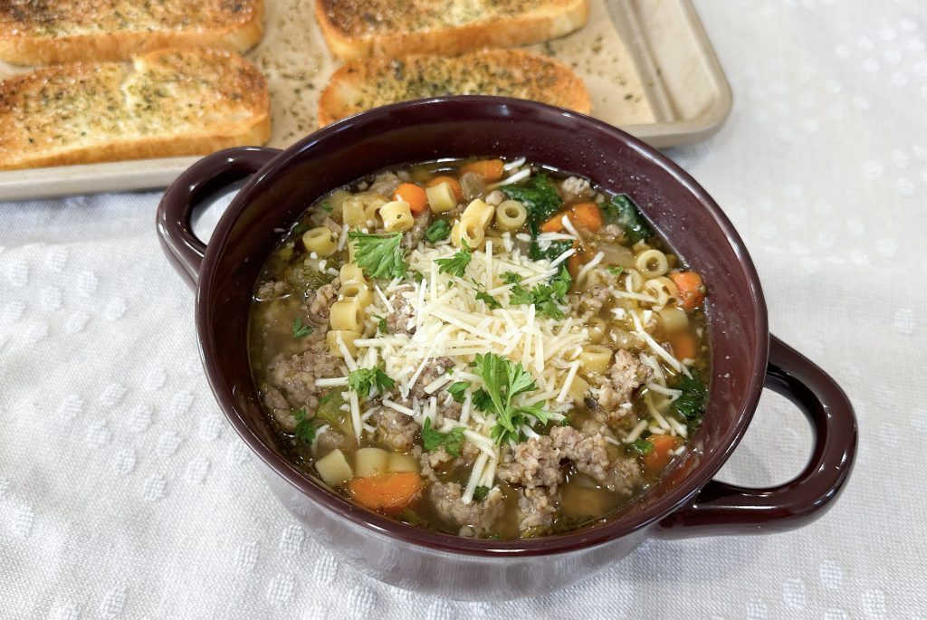 one-pot Italian sausage soup