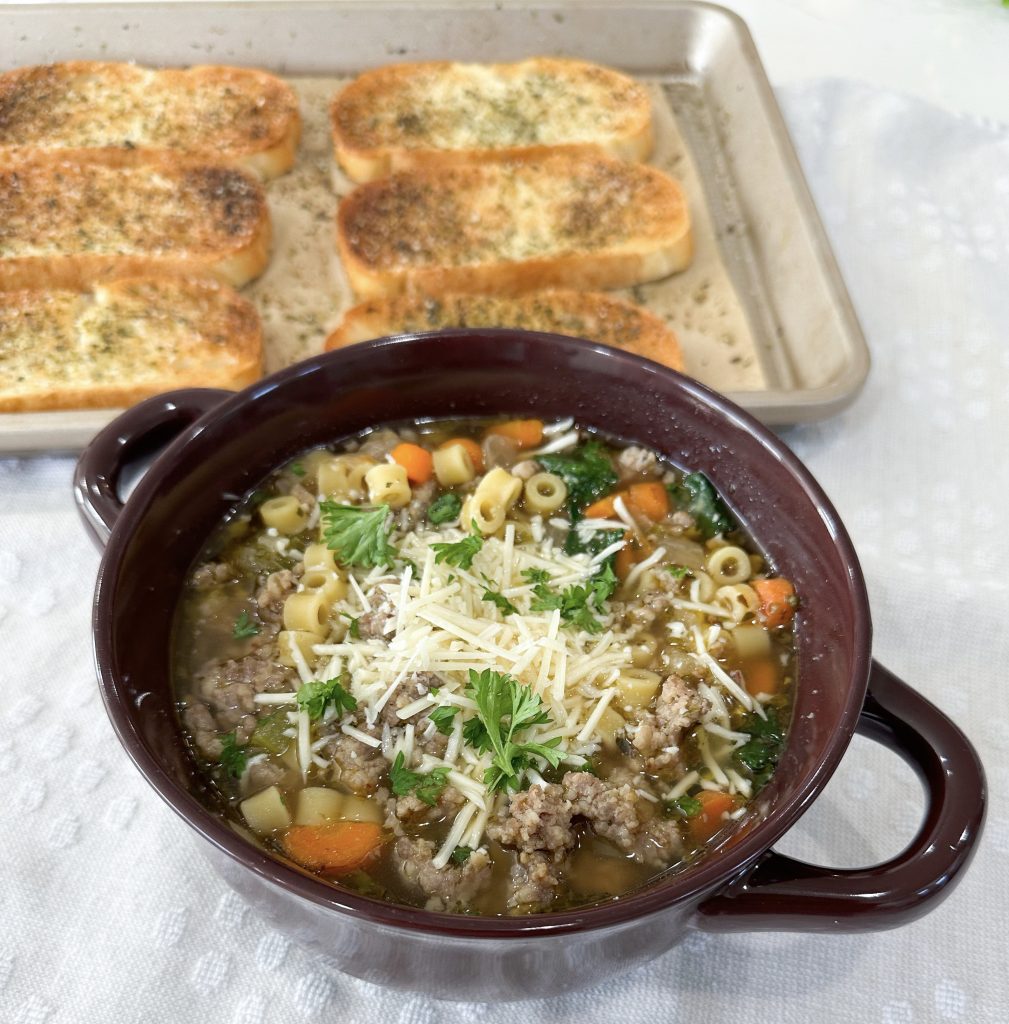 one-pot Italian sausage soup