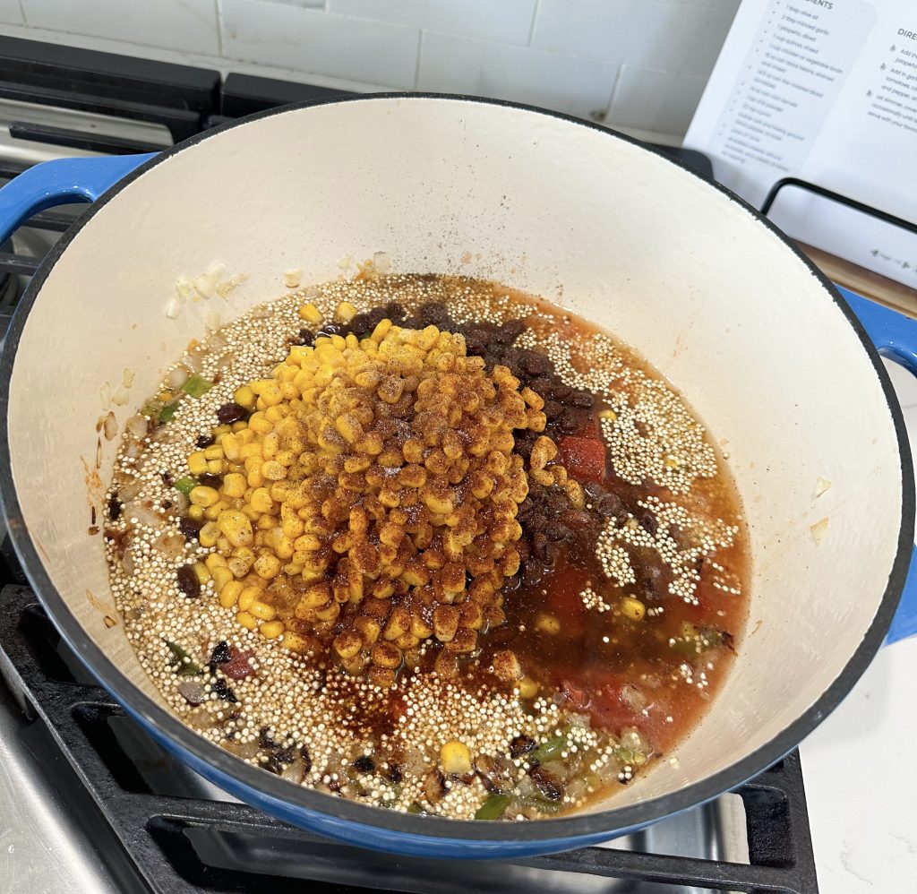 one-pot mexican quinoa