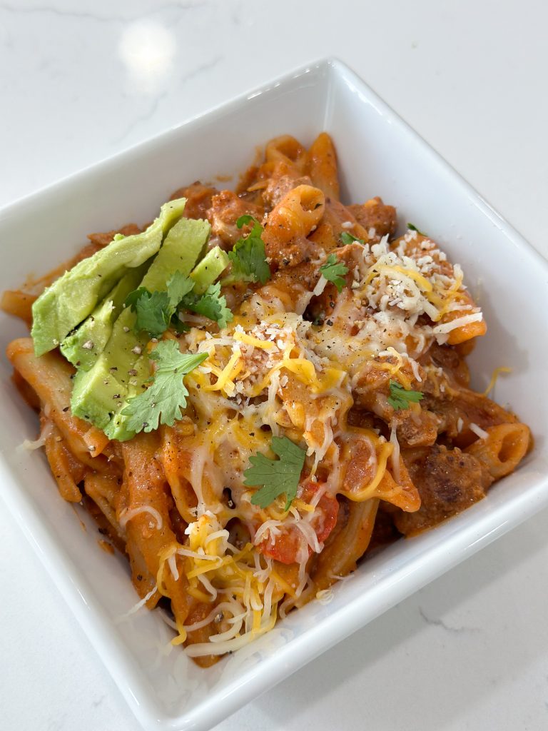 one-pot ground turkey pasta