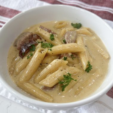 One Pot cajun chicken alfredo