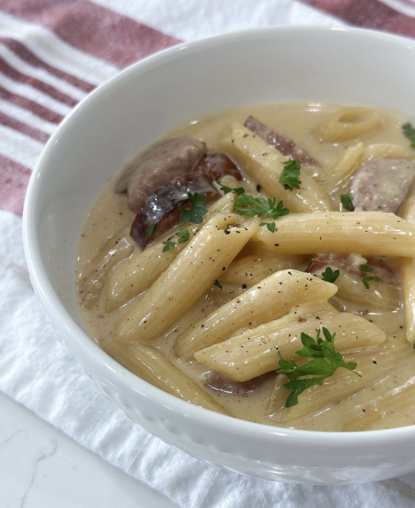 One Pot cajun chicken alfredo