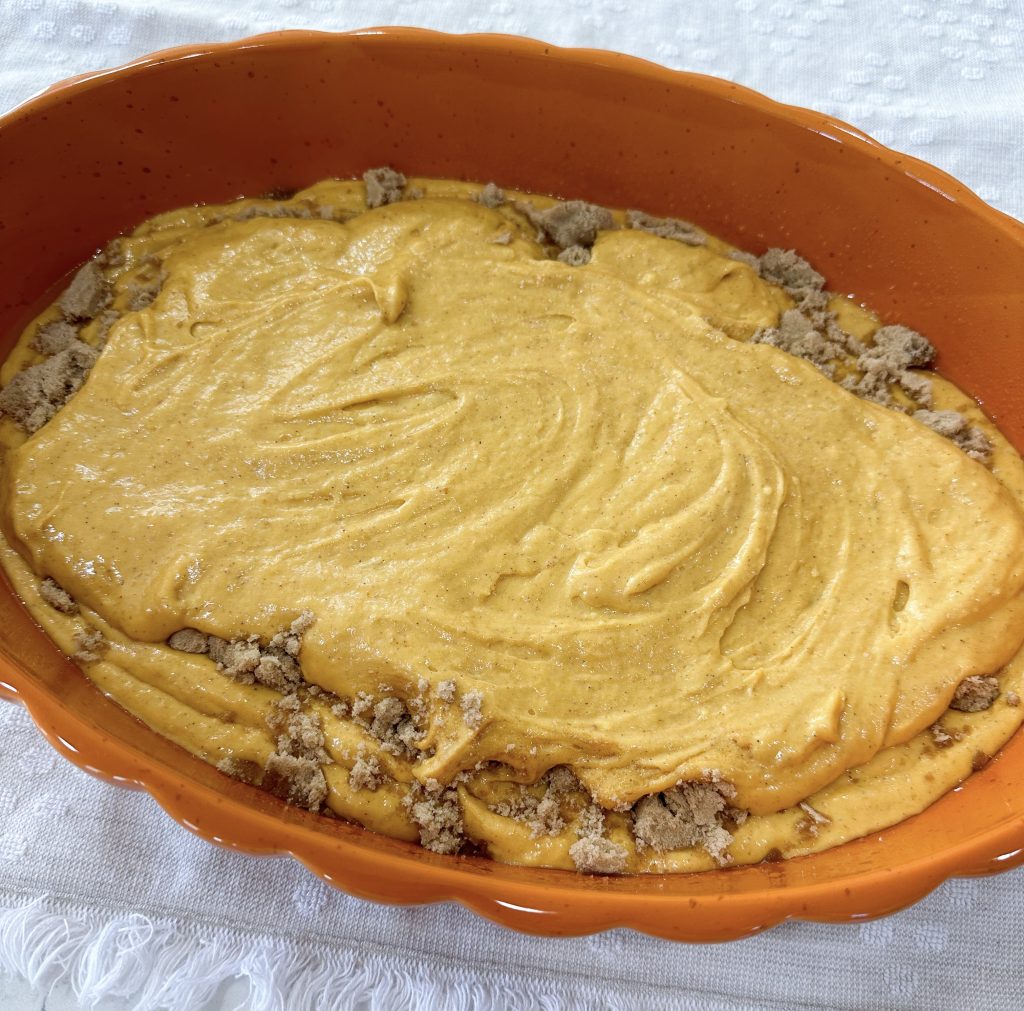 Pumpkin Honey Bun Cake