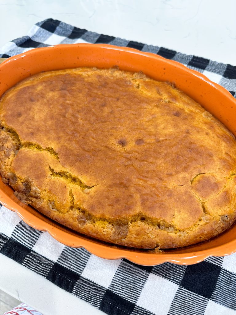 Pumpkin Honey Bun Cake