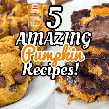 Recipes using pumpkin (desserts)