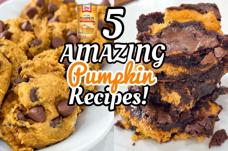 Recipes using pumpkin (desserts)