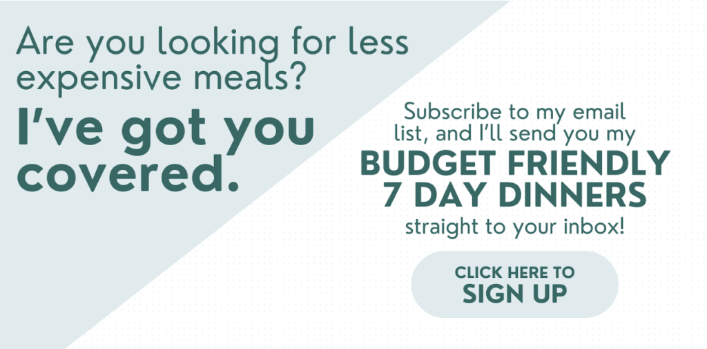 budget friendly recipes