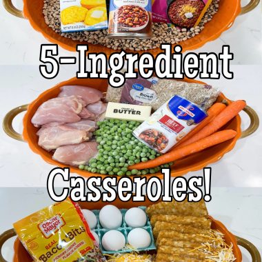 5 ingredient casserole recipes