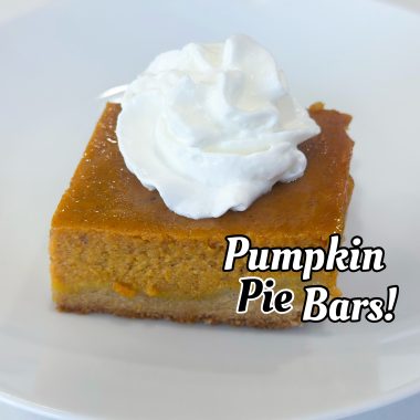 Pumpkin Pie Bars