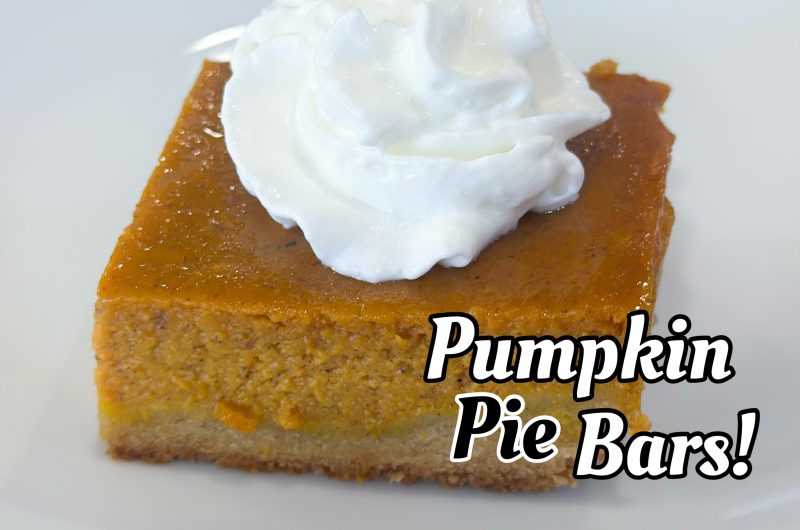 Pumpkin Pie Bars