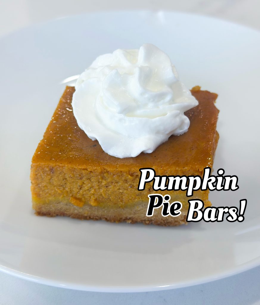 Pumpkin Pie Bars