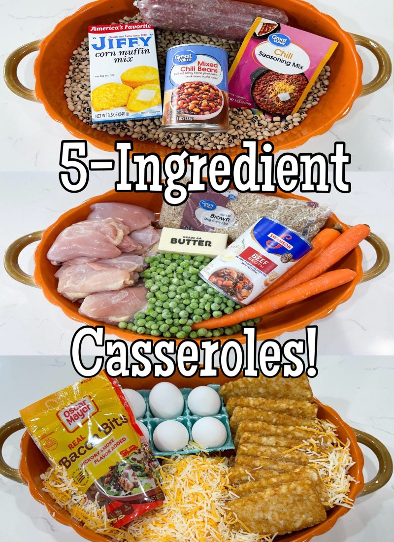 5 ingredient casserole recipes