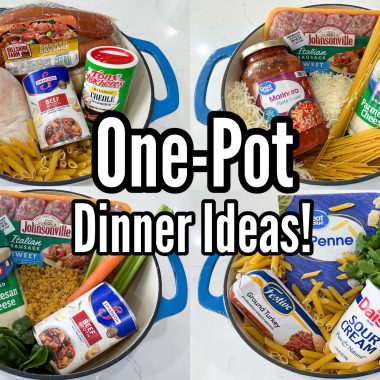 one pot dinner ideas